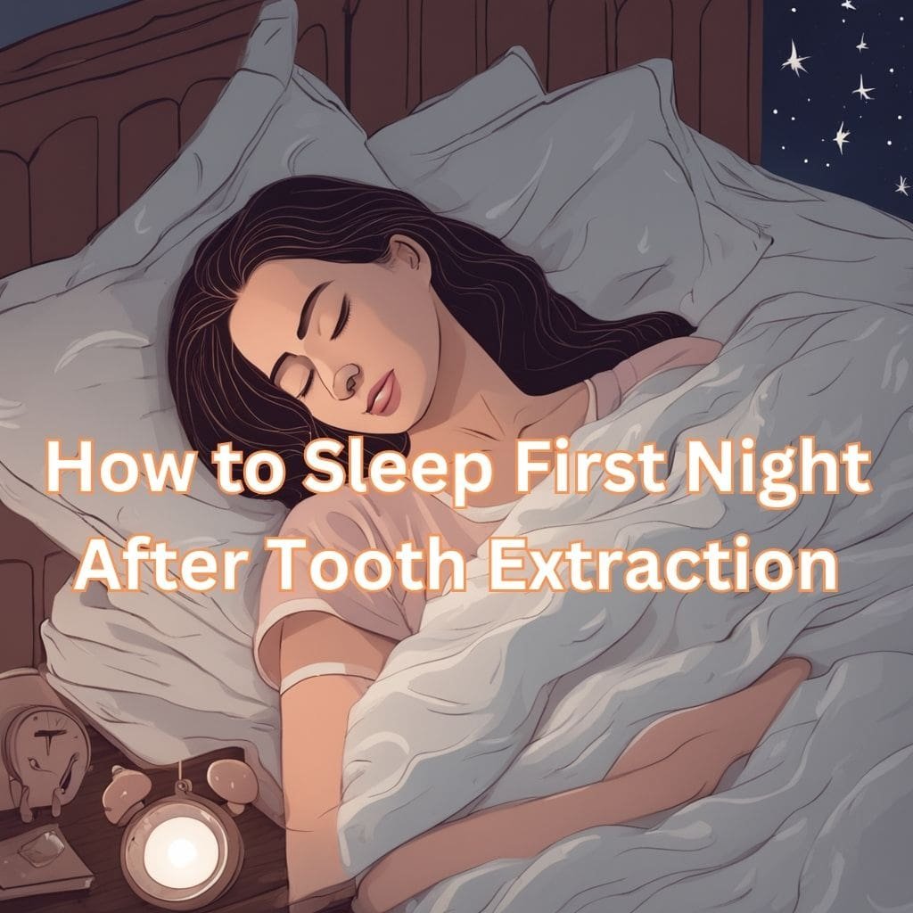 How to Sleep First Night After Tooth Extraction