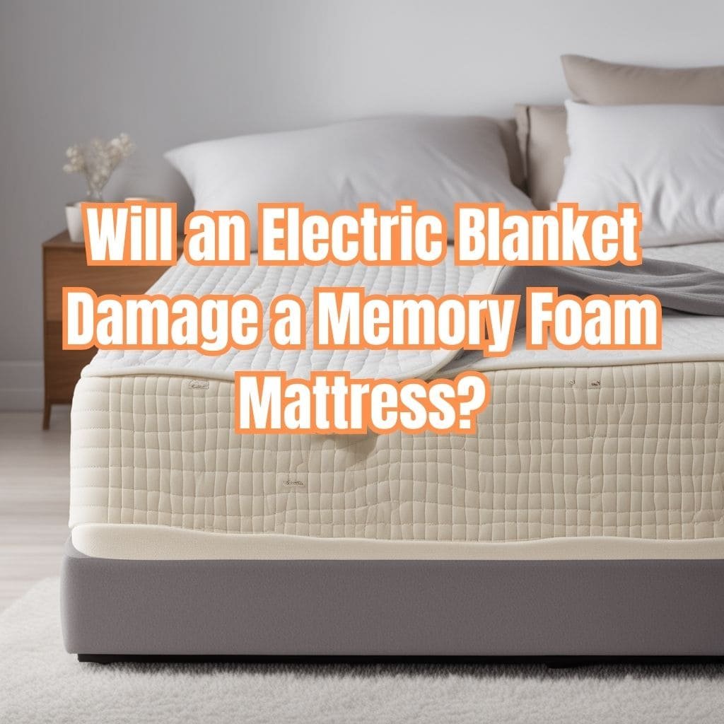 will an electric blanket damage a memory foam mattress