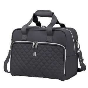 IT Luggage Magnet & Nickel Divinity Quilted Holdall